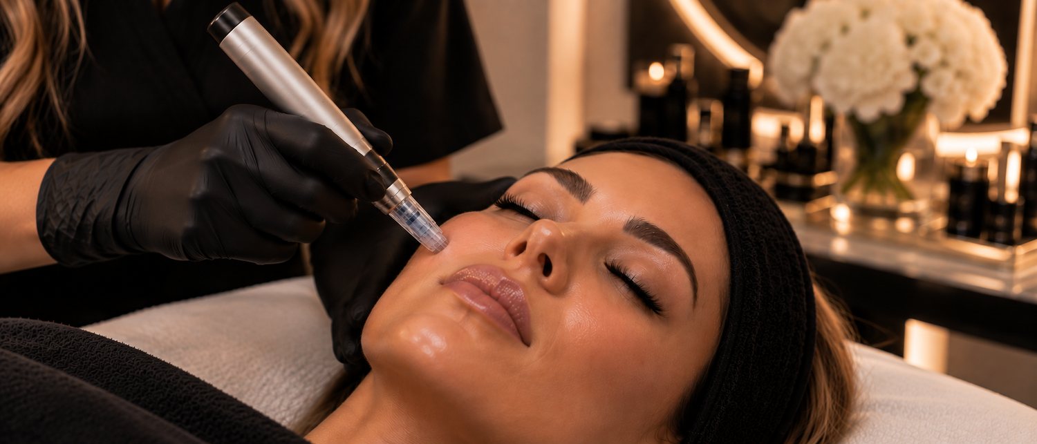Microneedling bij ICONIQ Beauty